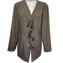 creations joseph ribkoff bow 3 button cardigan Career Jacket Size 8 - $29.69