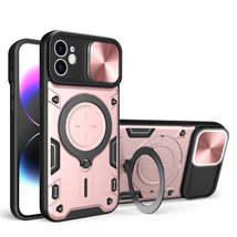 CD Texture Sliding Camshield Magnetic Holder Phone Case, Series 1 - $14.21