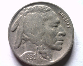 1930 BUFFALO NICKEL VERY FINE VF NICE ORIGINAL COIN BOBS COINS FAST 99c ... - $7.95