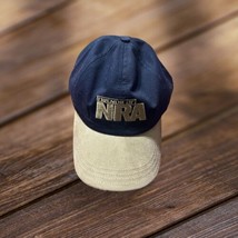 Friends Of NRA Sponsor Hat/Cap Adjustable Made In USA Strapback Suede Bill - £7.08 GBP