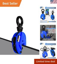 Durable Alloy Steel Plate Clamp 2200 lbs with Anti-Rust Coating for Long... - $58.50