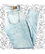 HART Denim Jeans Straight Leg Size 29 Light Blue Wash Distressed Style 1... - €11,37 EUR