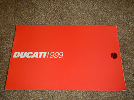 1999 99 DUCATI MOTORCYCLE SPECIFICATIONS BROCHURE - £15.69 GBP