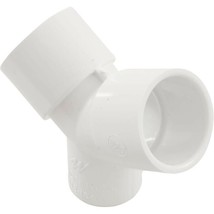 Waterway 413-1340 Bath 1"S x 1"S x 3/4"S 45 Degree Wye Adapter - $14.06