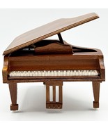 Vtg Shackman Grand Piano Wooden Music Box Dollhouse Miniature Furniture ... - $41.41 CAD
