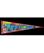Vintage Pennsylvania State Felt Souvenir Banner Pennant 25&quot; Liberty Bell... - $560.50 MXN