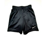 Nike Boys Athletic Shorts Size L (6-7) Years Black Perforated TB20 - £5.94 GBP