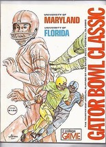 1975 Gator Bowl Game Program Maryland Terrapins Florida Gators - £112.31 GBP