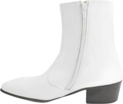 David&#39;s Formal Wear Luciano White Dress Entertainer Tribute Boots (us_fo... - £170.59 GBP