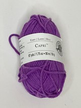 Capri Yarn Skein Violet Purple 87 Yds Lot#7021 Medium 4 Arts Crafts - £8.77 GBP