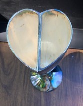 Silver Plated Split Heart Goblets in Pair - $15.00