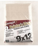 *Medium Weight Canvas Painter&#39;s Drop Cloth - 9x12 Ft - Multi Purpose - 8... - €11,70 EUR