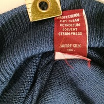 Mens Paulo Solari Modern Fit Men's 2XL Sweater VGUC Elbow Patches Shawl Collar image 7