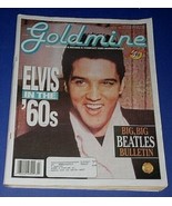 Elvis Presley Goldmine Magazine Vintage 1994 Elvis In The &#39;60&#39;s The Beat... - £29.88 GBP