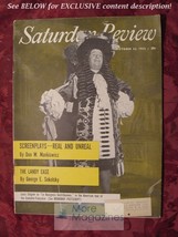 Saturday Review October 22 1955 Louis Seigner Don Mankiewicz Louis Auchincloss - £6.90 GBP