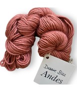 Debbie Bliss ANDES Alpaca Silk Yarn Hank *Made in Peru* | Terracotta Pink - $16.83