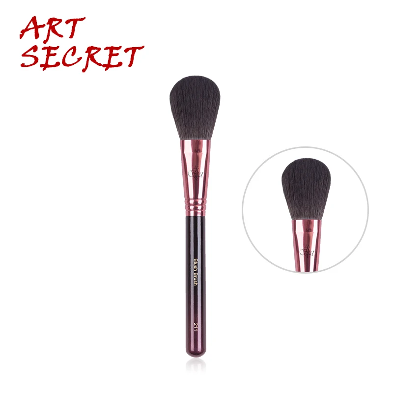 Der makeup brushes cosmetics tools soft synthetic hair laser logo rose aluminum ferrule thumb200