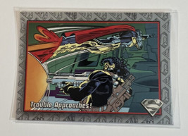 DC Comics Return of Superman Skybox 1993  Trouble Approaches!  #77 - £1.59 GBP