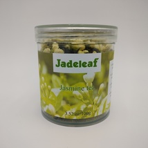 Jadeleaf Jasmine Tea Green Tea Leaf Jasmine Loose Leaf Green Tea 50 g  - £14.94 GBP