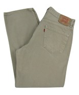 Levi&#39;s 550 Relaxed Fit Beige Jeans Men&#39;s W36 X L30 (36x29.5) 100% Cotton... - £22.96 GBP