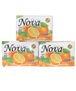 3 bars Royal Nova FRUITY SOAP Orange Citrus Extra Moisturizing - $16.20 CAD