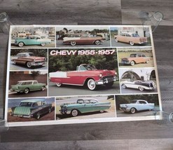 Chevrolet 1950s Bel Air Automobile Quarterly Large 24x36 Vintage 85&#39; Wal... - £35.43 GBP