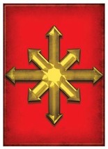 Warhammer 40K Game Chaos Star Gold LICENSED Refrigerator Magnet NEW UNUSED - $3.99