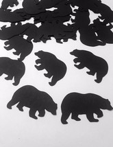 Bear confetti, bear birthday, hunting comfetti, bear theme, bear party - $5.20