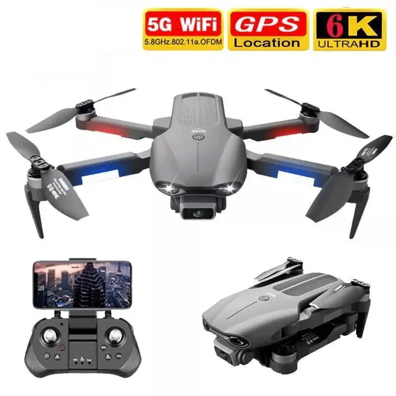 2023 NEW F9 GPS Drone 6K Dual HD Camera Professional Aerial Photography - £97.51 GBP+