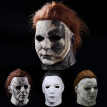 2022 Michael Myers Halloween End Killer Mask Horror Cosplay Costume Mask Prop - £26.58 GBP