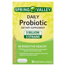 Spring Valley Daily Probiotic Capsules, 30 Count..+ - $29.69