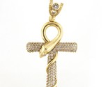 Ankh Unisex Charm 10kt Yellow Gold 378611 - £153.46 GBP