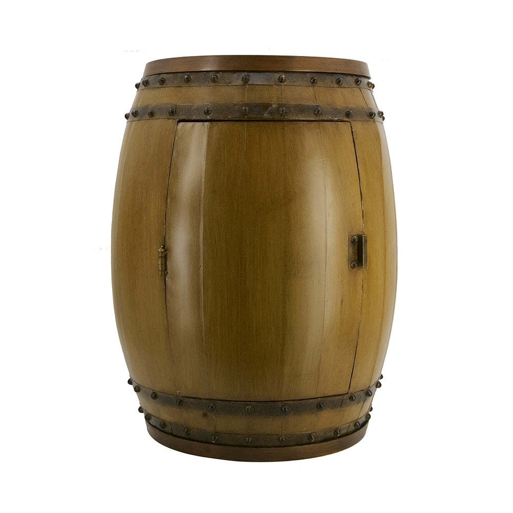 Drum Side Table 20.5"x20.5"x24" - Stylish Accent Furniture Item image 4