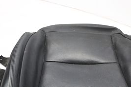 2009-2012 BMW 750Li 740i F01 FRONT RIGHT LOWER SEAT LEATHER COVER BLACK H0745 image 4