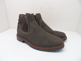 Dockers Men&#39;s Ransom Chelsea Boots 90-43938 Dark Brown Leather Size 9M - £44.81 GBP