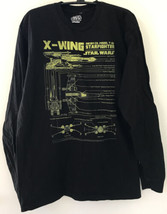 Star Wars X Wing Incom Co Model T65 Starfighter Graphic Long Sleeved T S... - $29.99