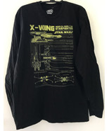 Star Wars X Wing Incom Co Model T65 Starfighter Graphic Long Sleeved T S... - £23.59 GBP