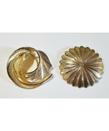 Gold Tone Scarf Clips ~ Lot of 2 - £10.38 GBP
