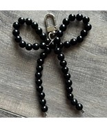 Beaded Bow Purse Charm Black - €12,85 EUR