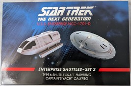 Star Trek The Next Generation U.S.S. Enterprise NCC-1701-D Shuttles Set 2 - $147.51