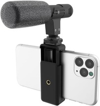 Acuvar Universal Shotgun Microphone Vlogging Kit For Smartphones, Dslrs, And - £24.08 GBP