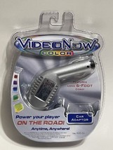 Video Now Color Car Adapter w 6 Ft Power Cord Brand New Sealed  - £4.54 GBP