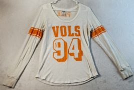 Tennessee Volunteers PINK Victoria&#39;s Secret Shirt Womens Medium White Football - £11.04 GBP