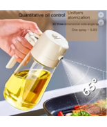 470ML Olive Oil Sprayer Dispenser For Cooking BBQ 2 In 1  - $15.00