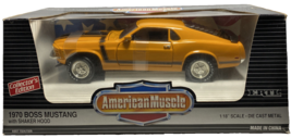 Ertl American Muscle Ford Boss Mustang 302 With Shaker Hood Die Cast Car... - $79.19