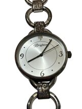 Brighton Watch York Women Silver Tone Link Bracelet w/White Dial Heart READ - $52.20