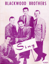 Blackwood Brothers, Sing, Number Two, W/ Guide My Feet, Happy People, Pa... - $7.20