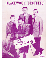 Blackwood Brothers, Sing, Number Two, W/ Guide My Feet, Happy People, Pa... - $7.20