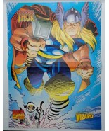 MIGHTY THOR / WIZARD CALENDAR DOUBLE-SIDED MINI POSTER 13&quot; x 10&quot; UNUSED - £11.34 GBP