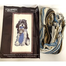 Charmin Crewel Embroidery Kit Hanging in There! Cat Dog Janlynn 00-241 - $19.24